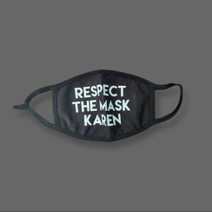 (KAREN) mask design in a cotton reusable mask